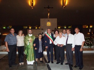 Al centro i coniugi D'Amico