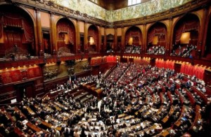 L'aula di Montecitorio