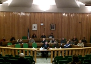 La seduta del Consiglio comunale