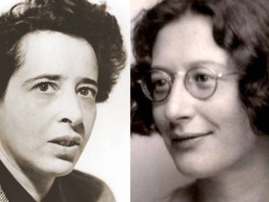 Hannah Arendt e Simone Weil