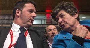 Matteo Renzi e Susanna Camusso