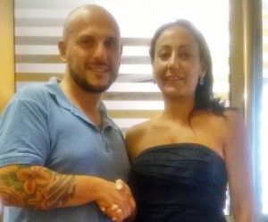 Christian Romano e Simona marletta
