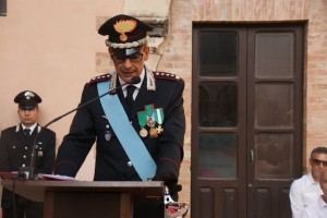 Il col. Mauro Perdichizzi