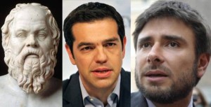 Socrate - Tsipras - Di Battista