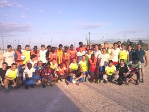 Accademia di calcio e Sprar
