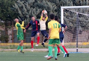 Mattia Latino in azione