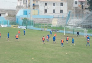 Il Città di Siracusa in allenamento