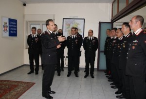 La visita del generale Galletta