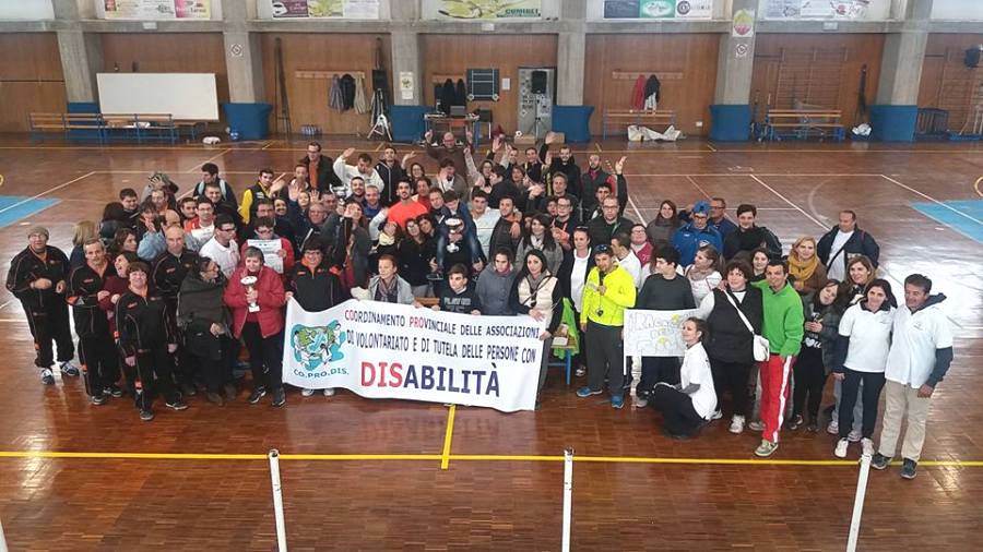 "Exsport 2015" Canicattini Bagni, alla fine tutti insieme, foto di gruppo