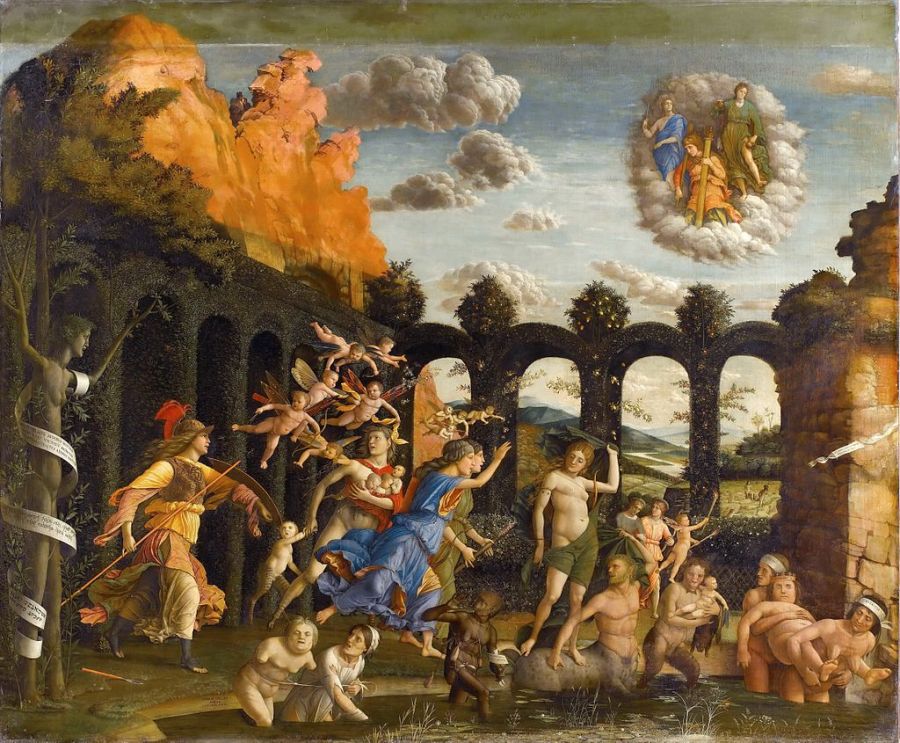 Trionfo della Virtù - Andrea Mantegna