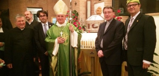 Delegazione di fedeli siracusani ad Isernia per rendere omaggio a S. Lucia