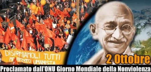 Ieri giornata internazionale della “Nonviolenza”, un impegno che continua