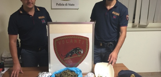 Arrestato 40enne per detenzione ai fini dello spaccio di marijuana