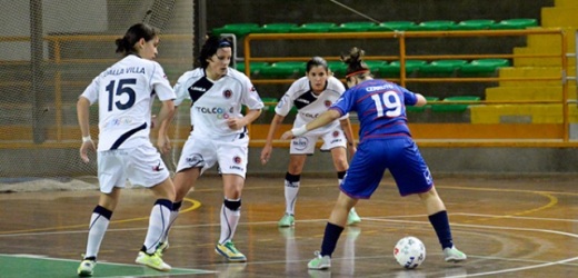 Calcio a 5 femminile, niente da fare per le Formiche contro la capolista  Italvave Real Statte 1-7