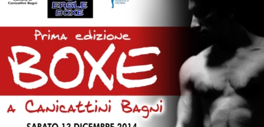 Sabato 13 a Canicattini Bagni  arriva la boxe al palazzetto dello sport