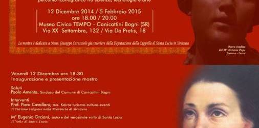 “Il volto di Lucia”, percorso iconografico su Santa Lucia al Museo Tempo di Canicattini Bagni