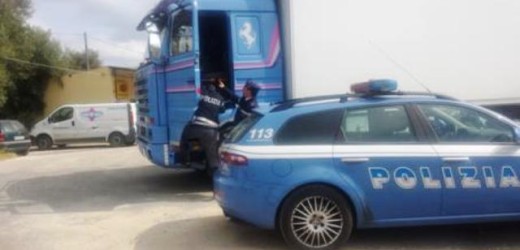 Si intensificano i controlli dei mezzi pesanti da parte della Polstrada di Siracusa