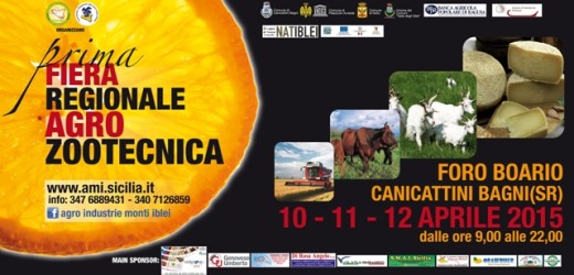 Tutto pronto per la 1° Fiera regionale Agro-Zootecnica del 10-11-12 aprile al Foro Boario di Canicattini Bagni