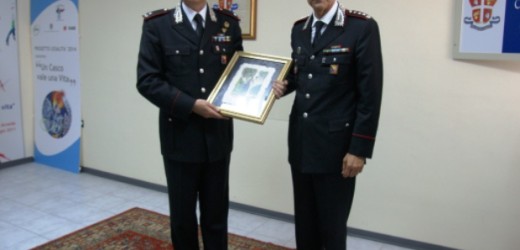 Visita di commiato questa mattina al Comando provinciale dei Carabinieri del comandante la Legione “Sicilia” Governale