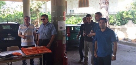 Sopralluogo della IV Commissione consiliare del Vermexio nel parcheggio di viale dei Lidi a Fontane Bianche