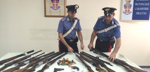 L’attenzione dei Carabinieri nel possesso illegale di armi, dall’inizio dell’anno sono 390 quelle sequestrate