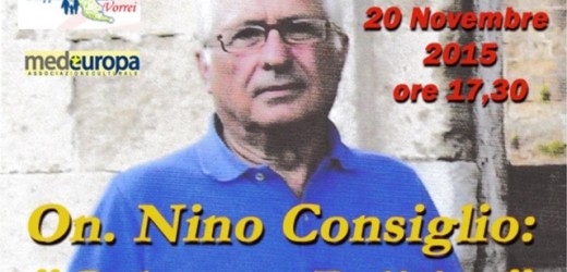 “On. Nino Consiglio – Cultura e Politica”, si ricorda venerdì a Siracusa l’esponente politico del Pd scomparso lo scorso anno