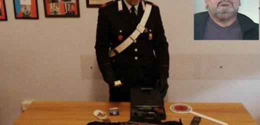 Arrestato un 60enne a Pachino trovato in possesso di un fucile cal. 12 risultato rubato ad Ispica