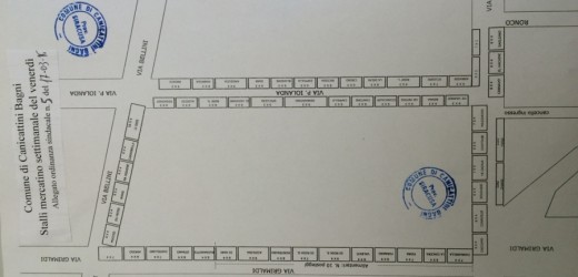 Da venerdì si trasferisce, ma non molto, il mercato settimanale di Canicattini Bagni per la riqualificazione di via Grimaldi