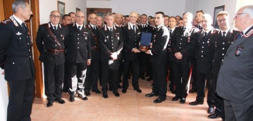 Visita del comandante generale dei Carabinieri Tullio Del Sette alla Compagnia di Augusta e le stazioni di Lentini e Carlentini