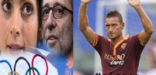 La partita di pallone, arbitra Francesco Totti