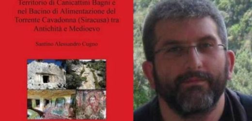Mercoledì 26 a Canicattini la presentazione della monografia sul territorio canicattinese dell’archeologo Santino A. Cugno