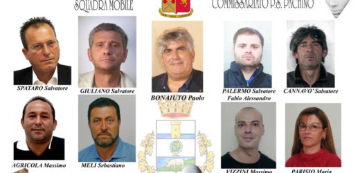 Tangenti e droga, avvisi di garanzia per l’ex sindaco di Pachino Bonaiuto, l’ex assessore Spataro e il consigliere Agricola
